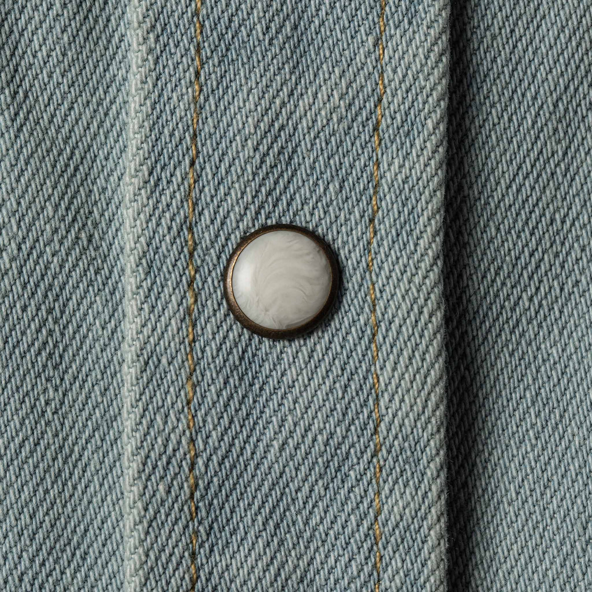 The Western Shirt in Washed Denim
