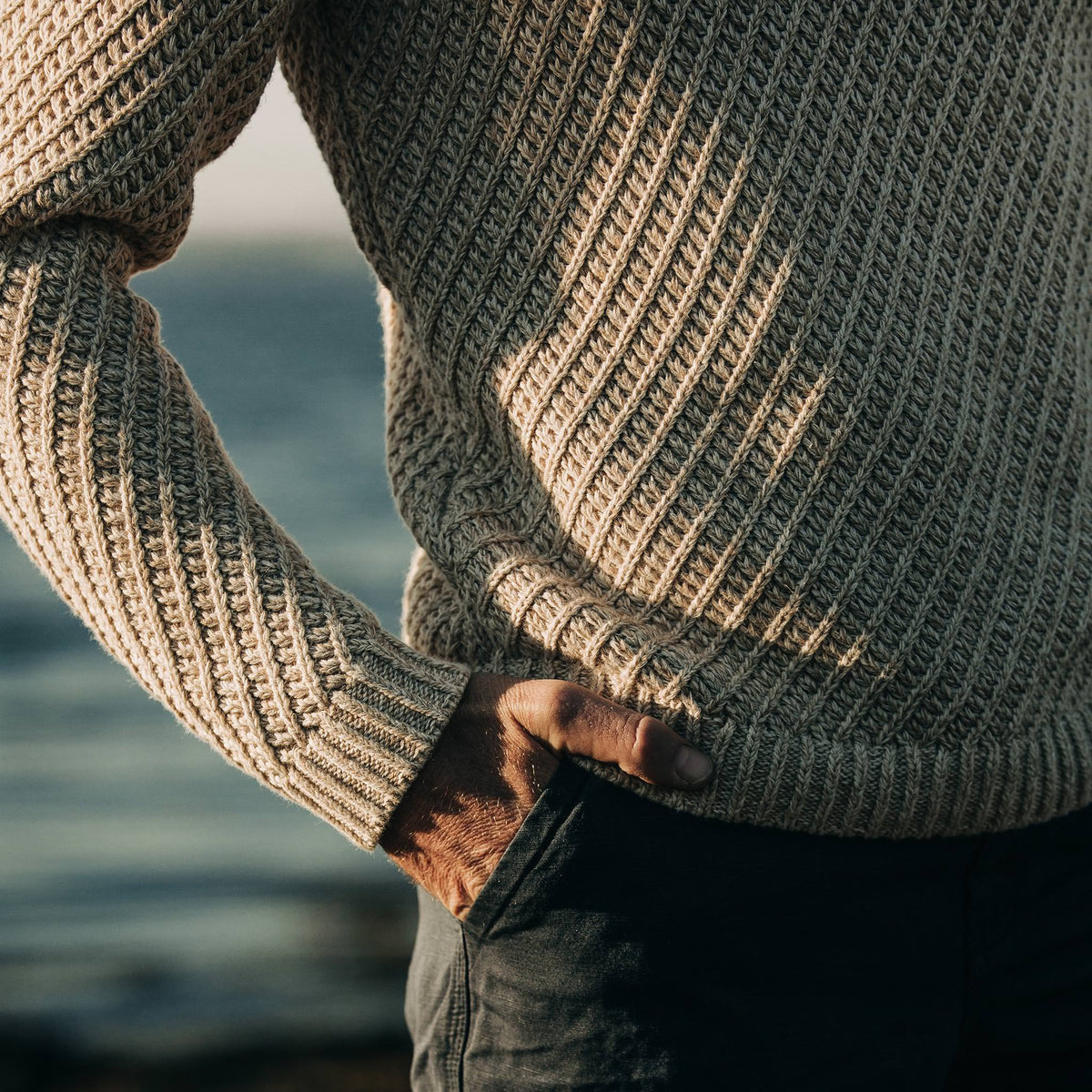 The Adirondack Sweater in Natural