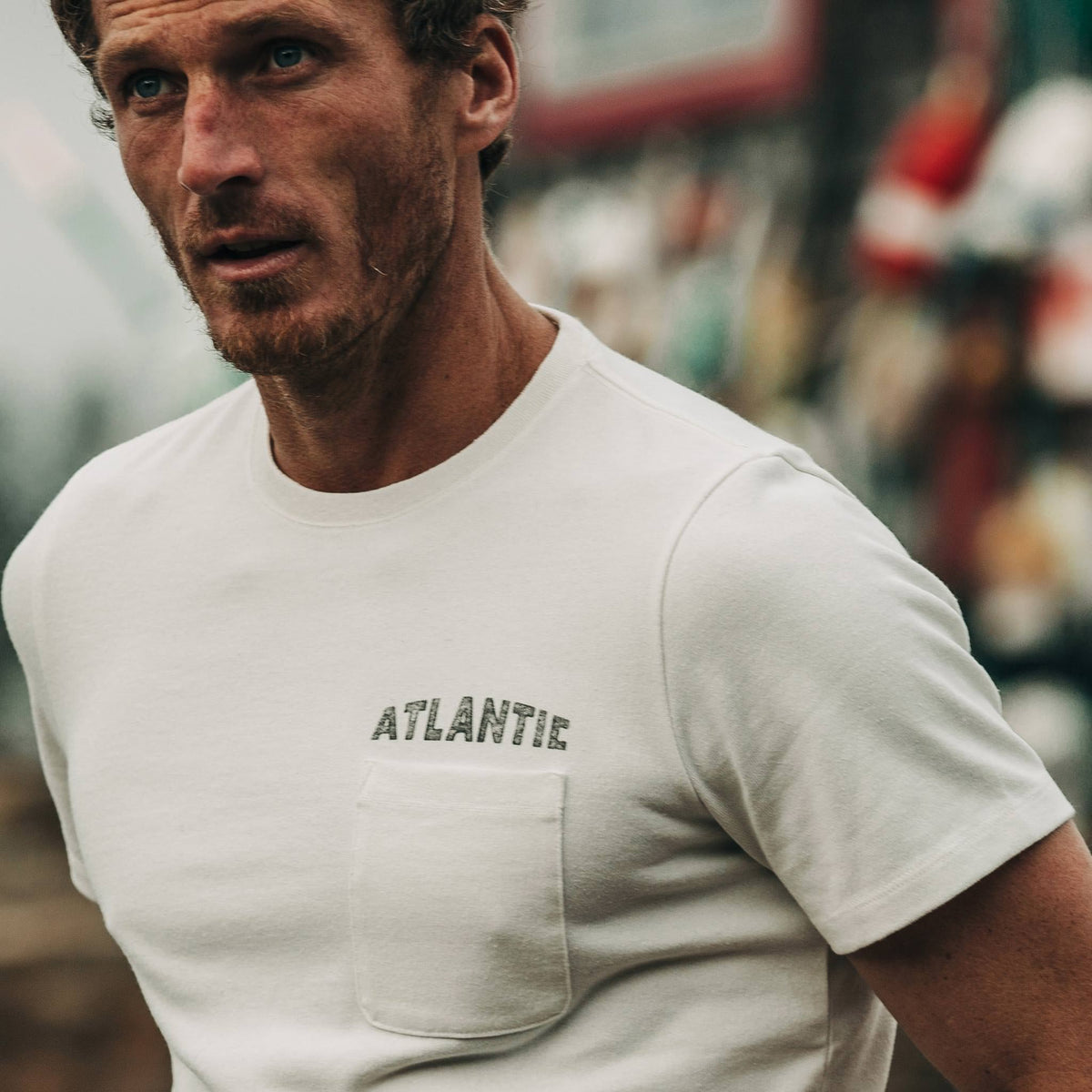 The Heavy Bag Tee in Atlantic