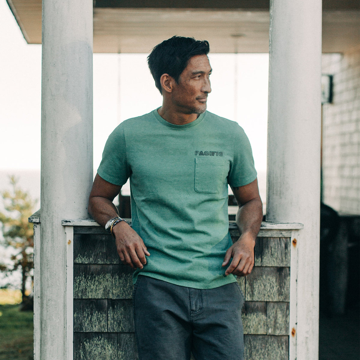 The Heavy Bag Tee in Pacific