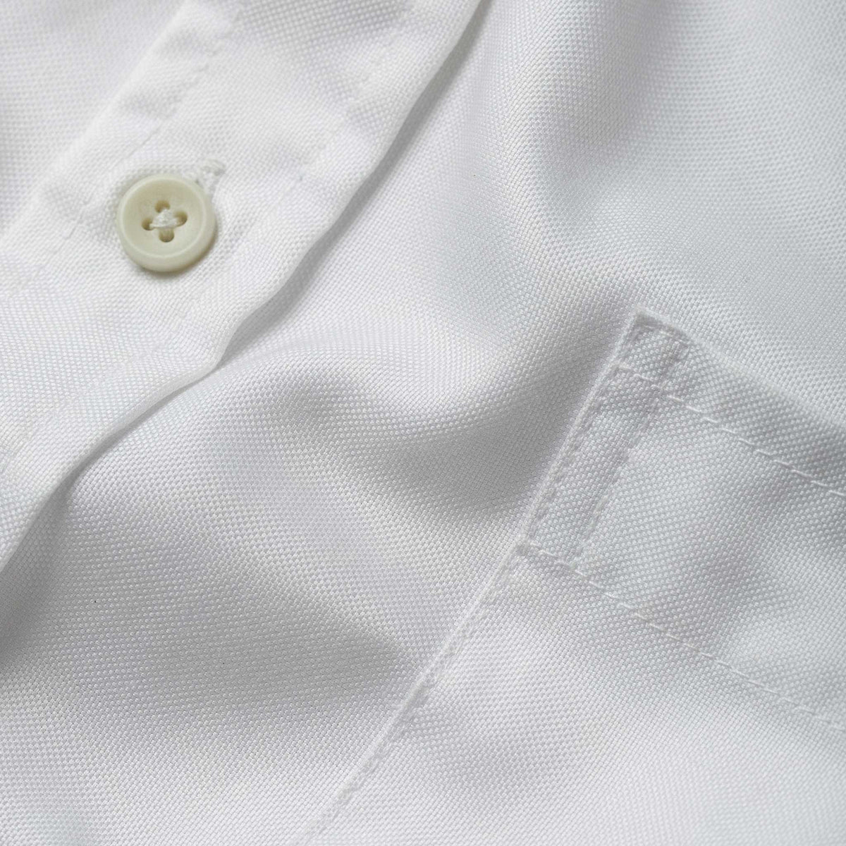 The Short Sleeve Jack in Washed White Oxford