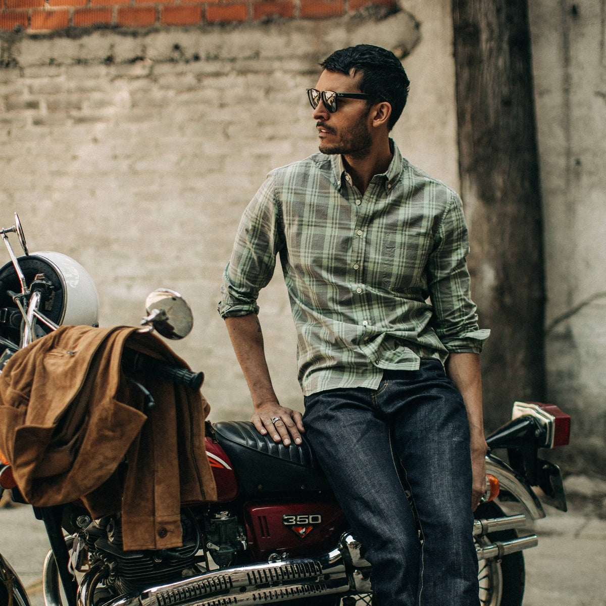 The Jack in Moss Plaid