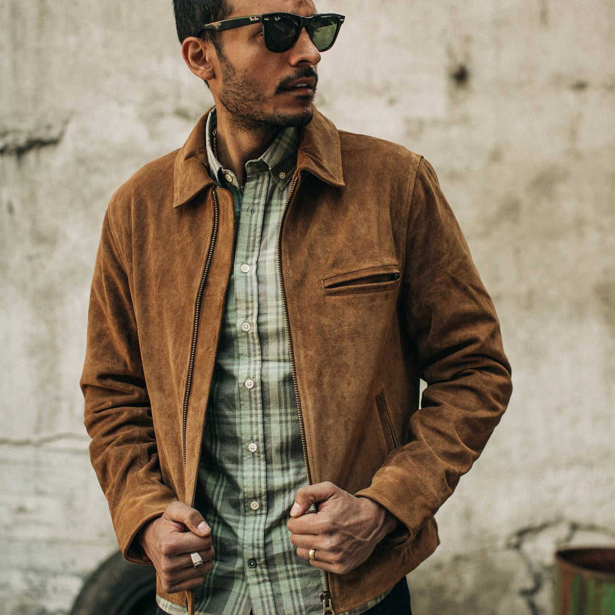 The Jack in Moss Plaid