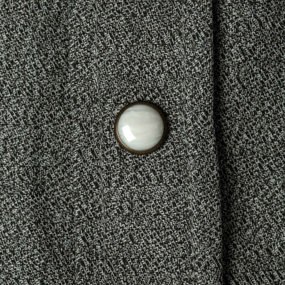 The Western Shirt in Olive Melange