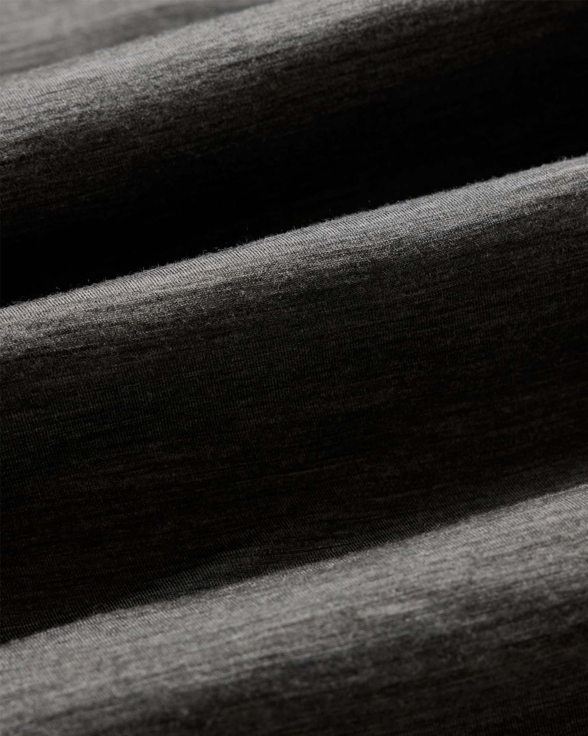 The Merino Polo in Heather Army