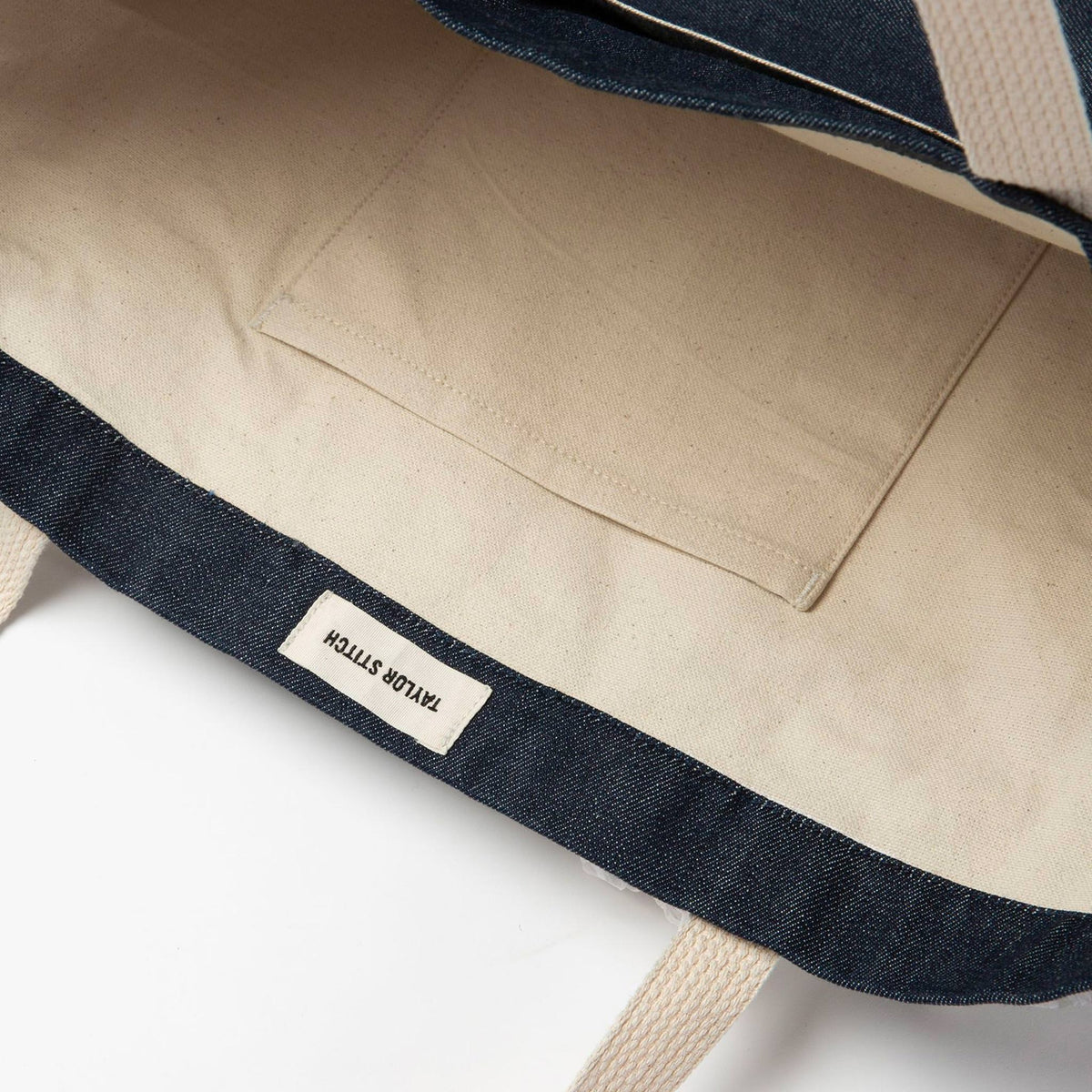 The Boat Tote in Cone Mills Reserve Selvage