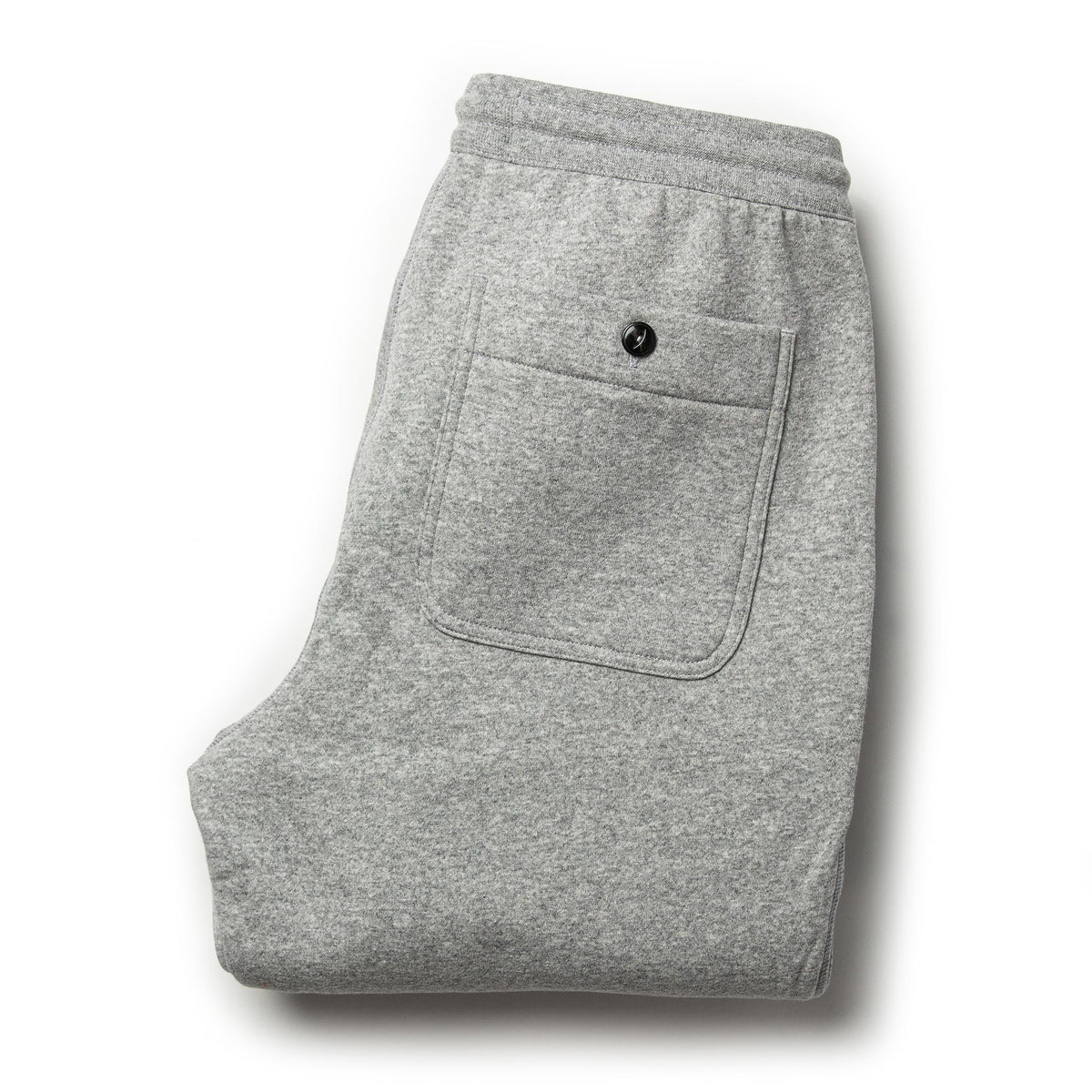The Heavy Bag Pant in Heather Grey Fleece