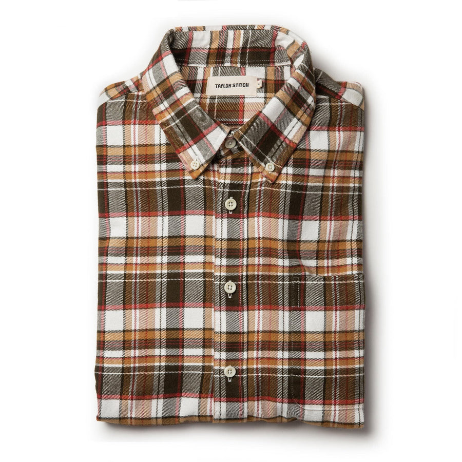 The Jack in Brushed Wheat Plaid