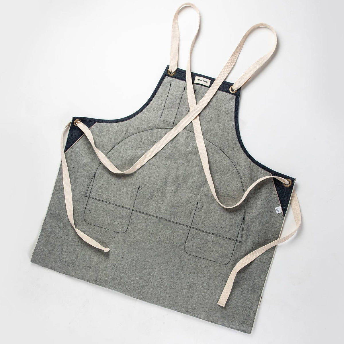 The Work Apron in Cone Mills Reserve Selvage
