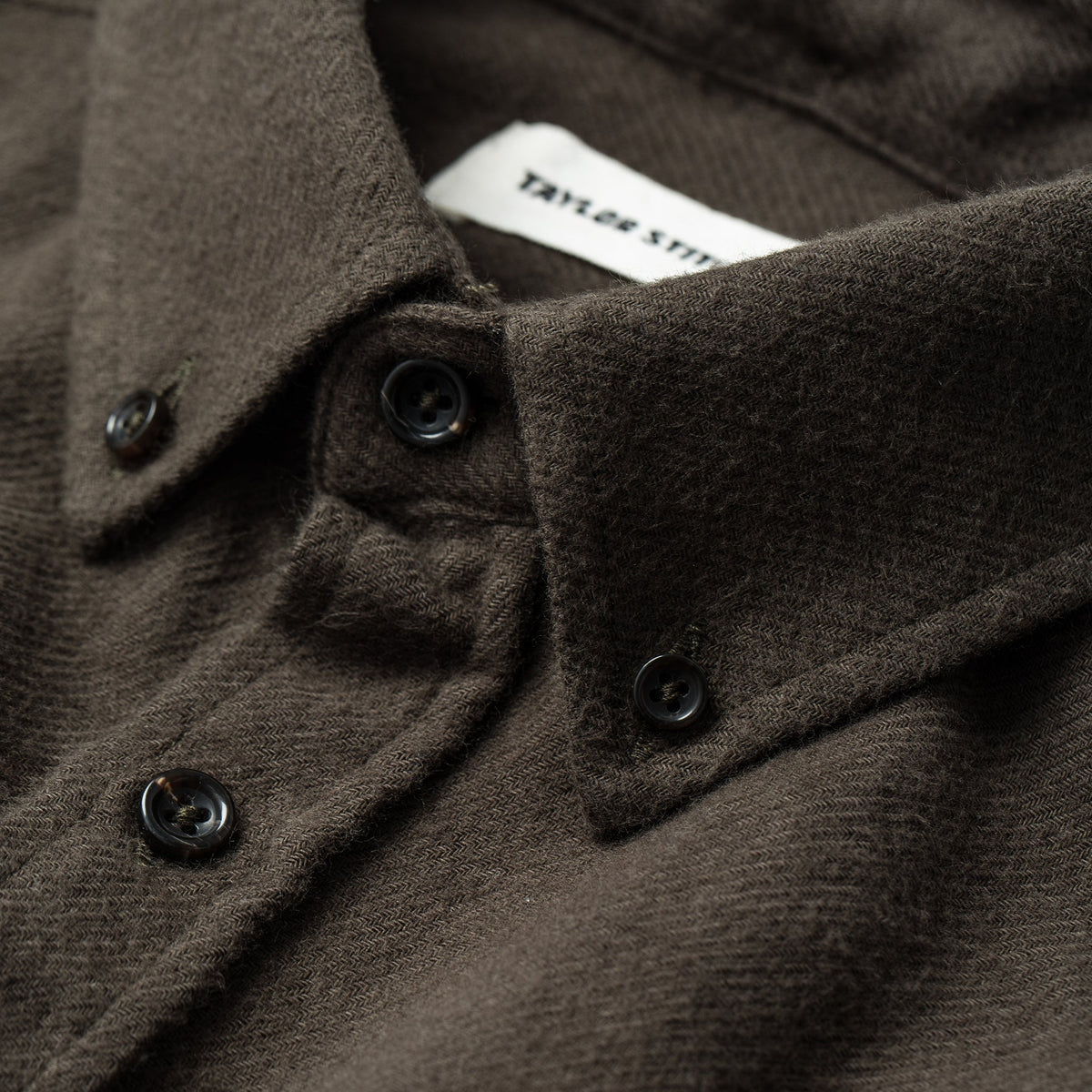 The Jack in Olive Brushed Organic Cotton