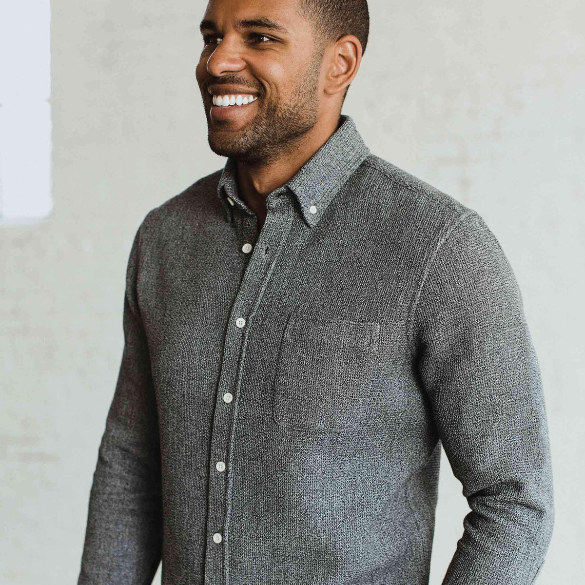 The Jack in Heather Ash Waffle
