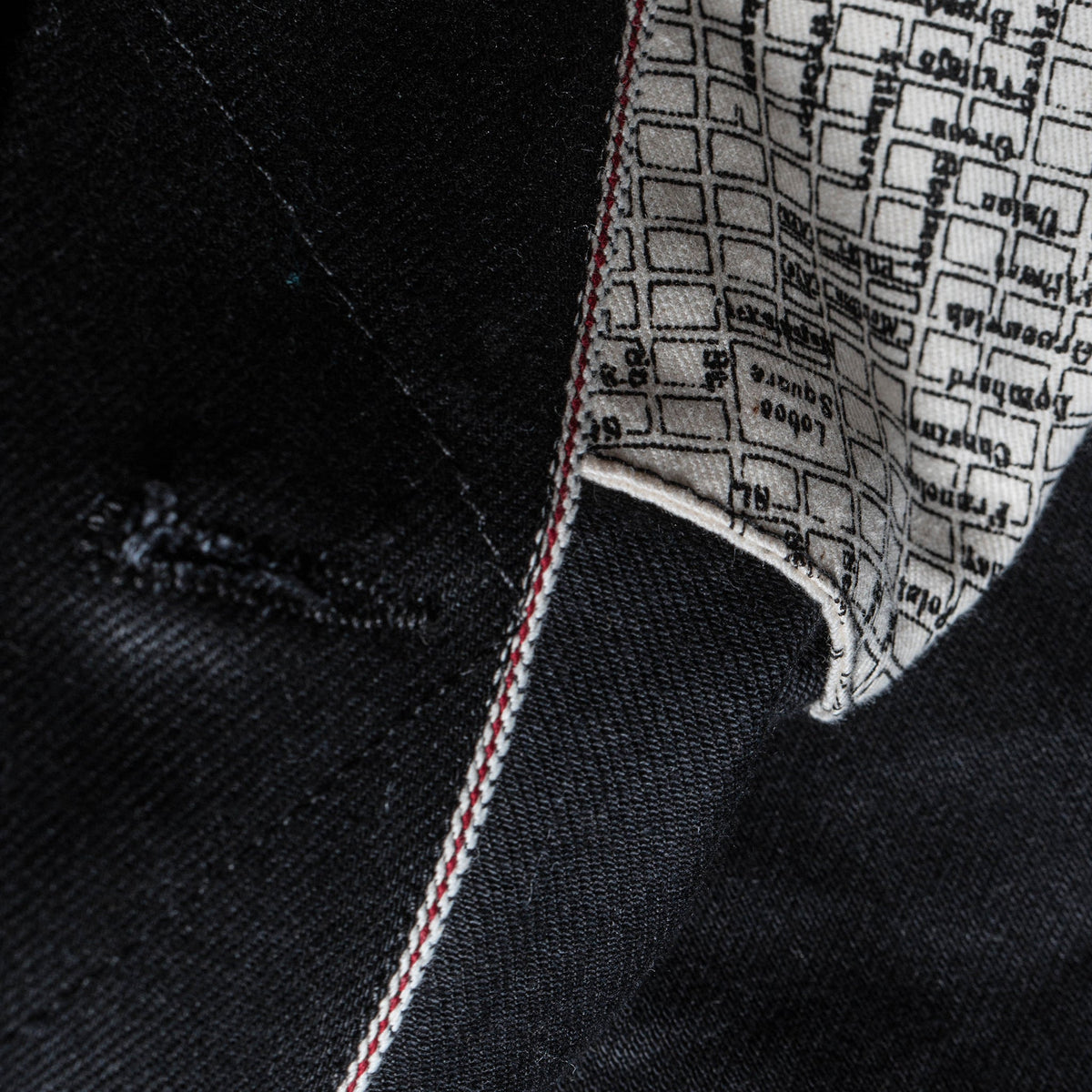 The Long Haul Jacket in Kuroki Mills Black Selvage