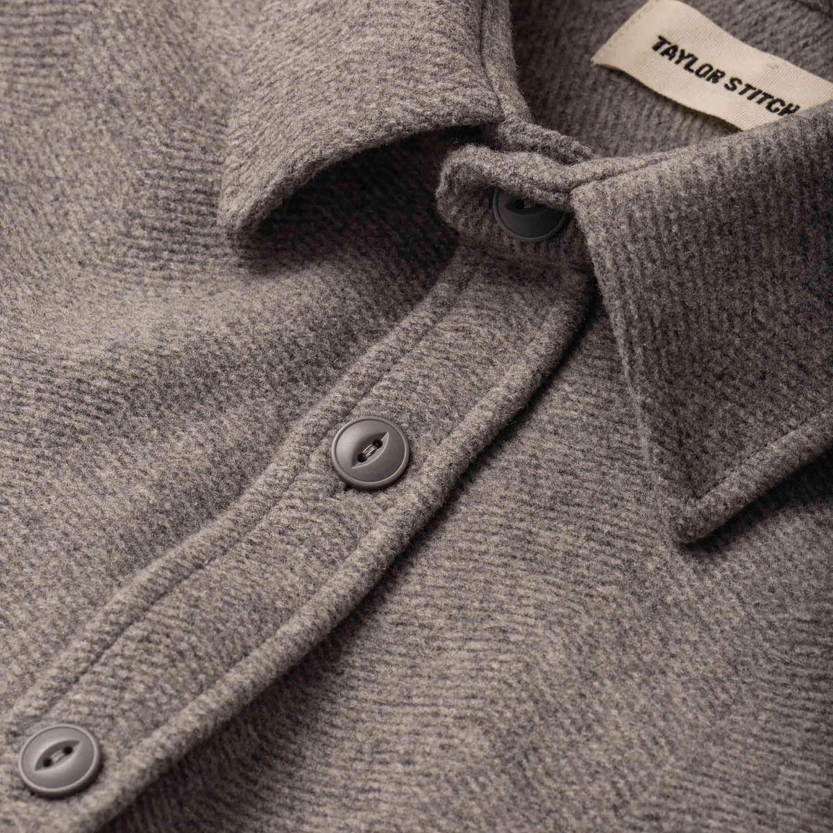 The Maritime Shirt Jacket in Heather Ash Wave