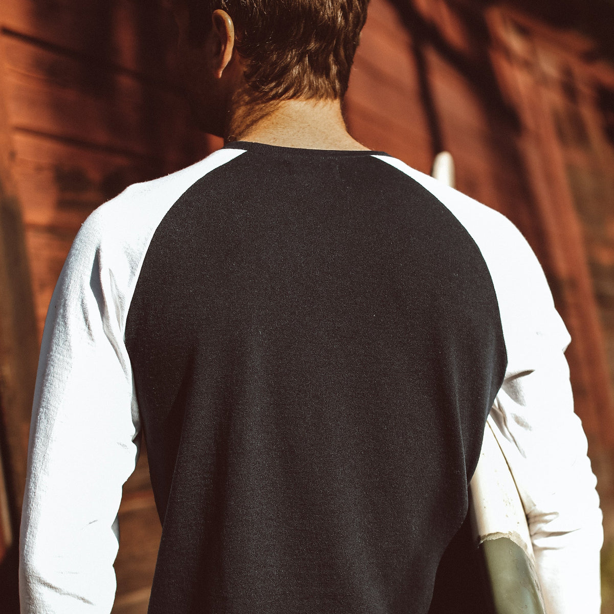 The Heavy Bag Baseball Tee in Navy