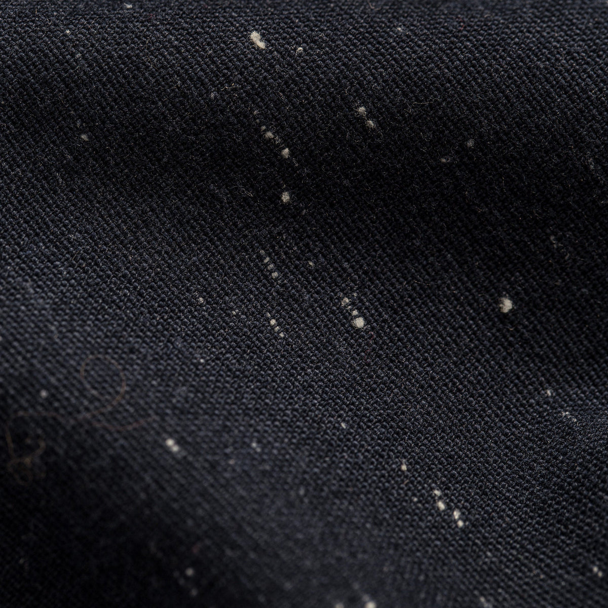 The Glacier Shirt in Navy Nep Twill