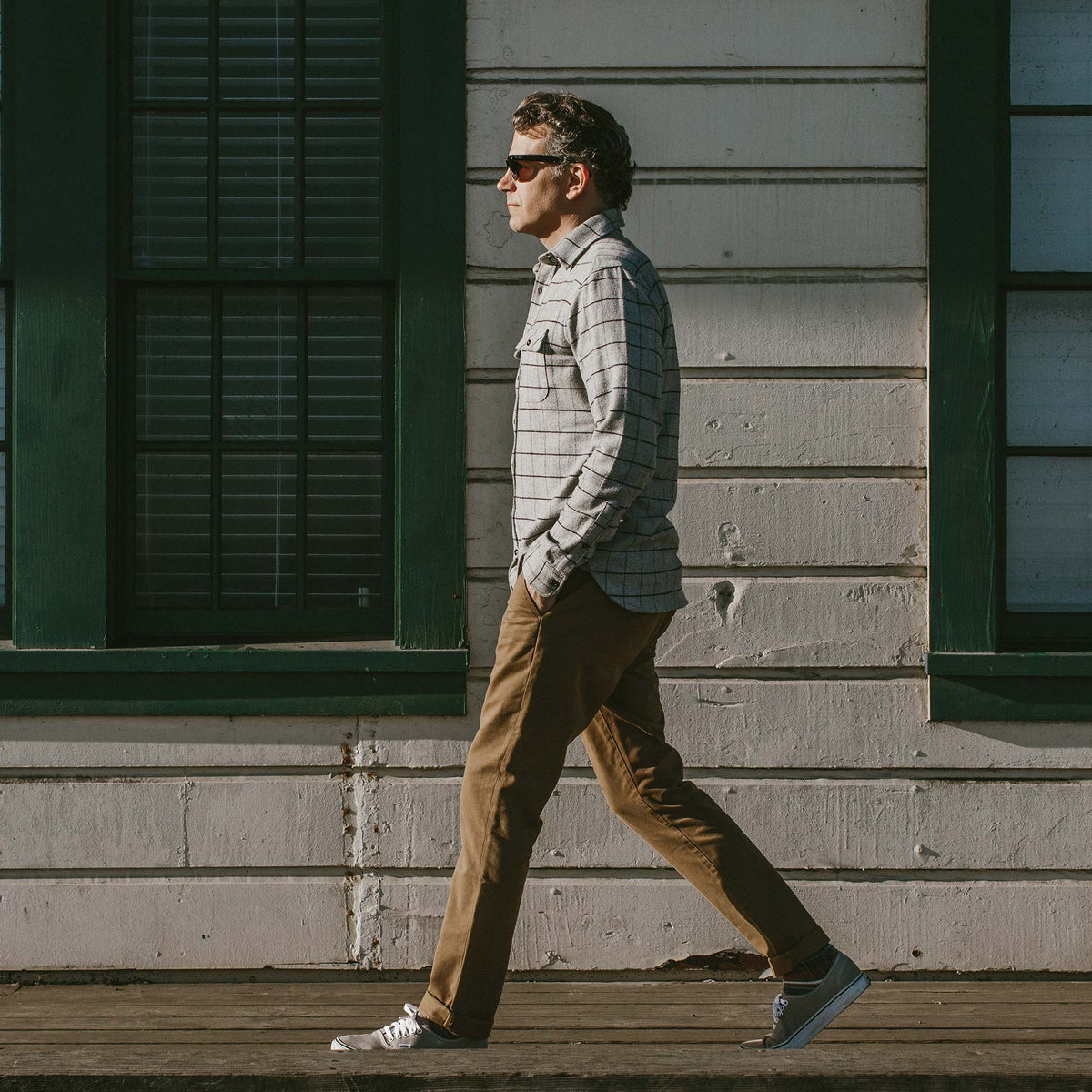 The California in Ash Windowpane