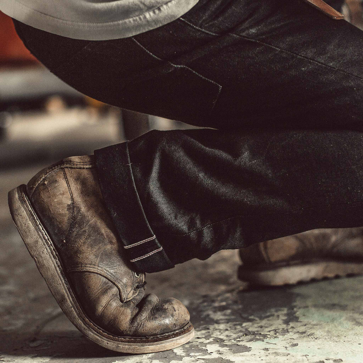 The Democratic Jean in Kuroki Mills Black Selvage