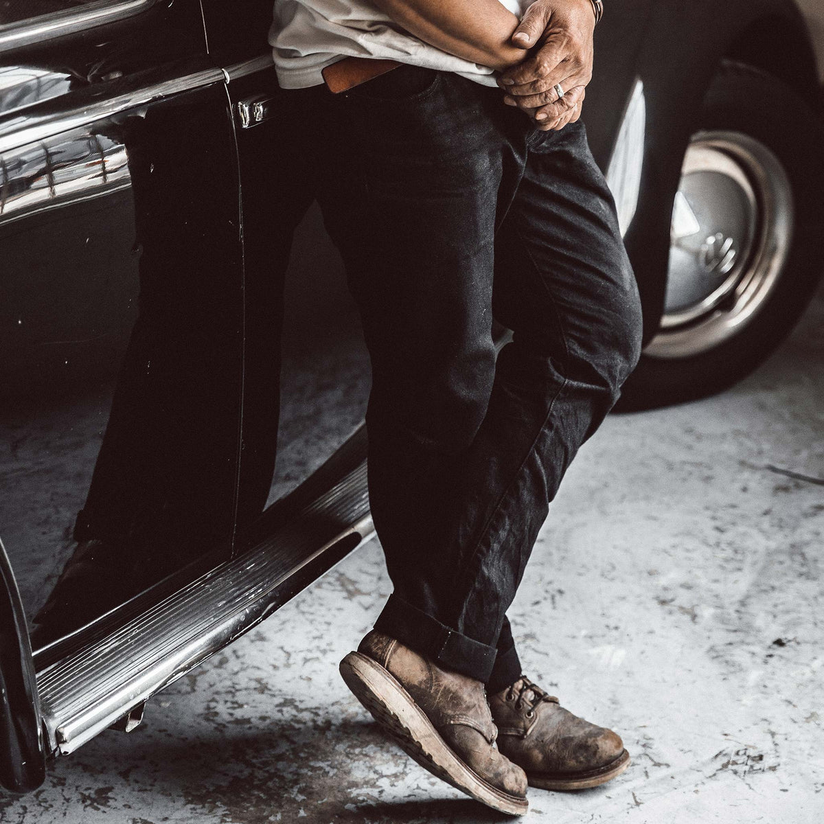 The Democratic Jean in Kuroki Mills Black Selvage