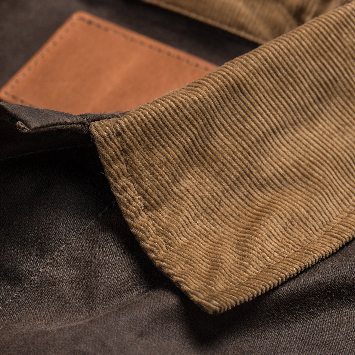 The Long Haul Jacket in Tobacco Waxed Canvas