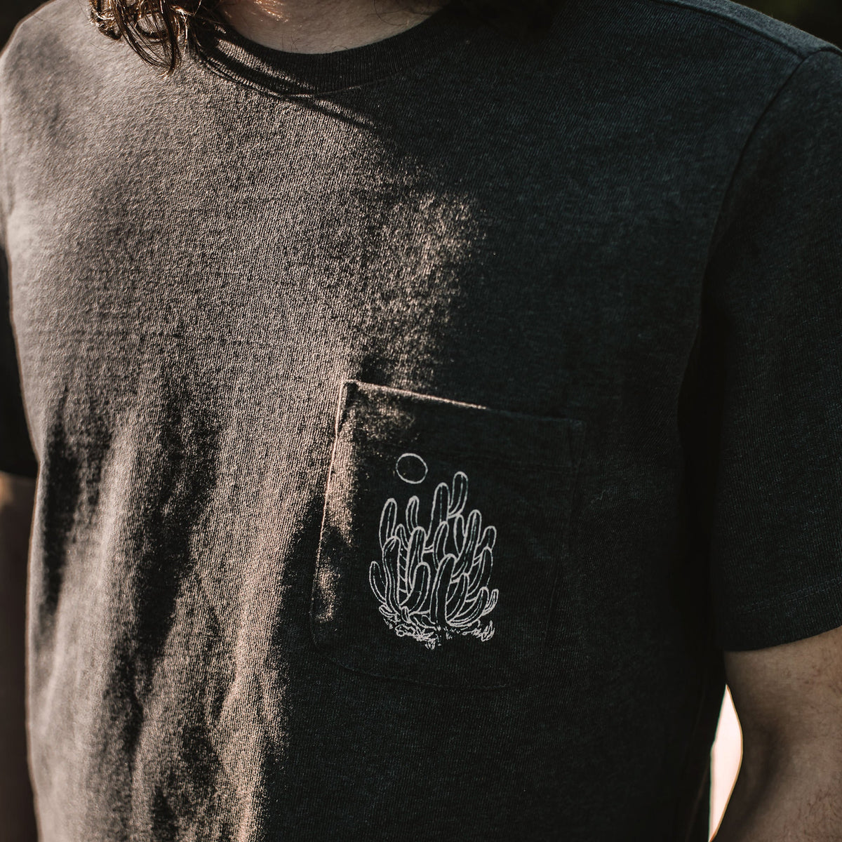 The Heavy Bag Tee in Desert Night