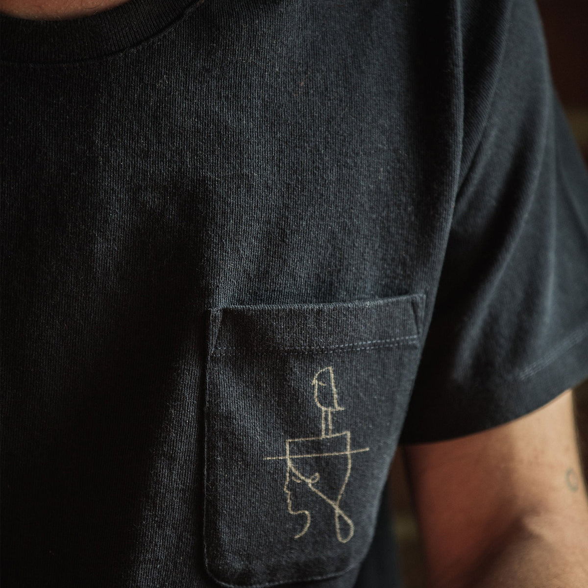 The Heavy Bag Tee in Lady Bird