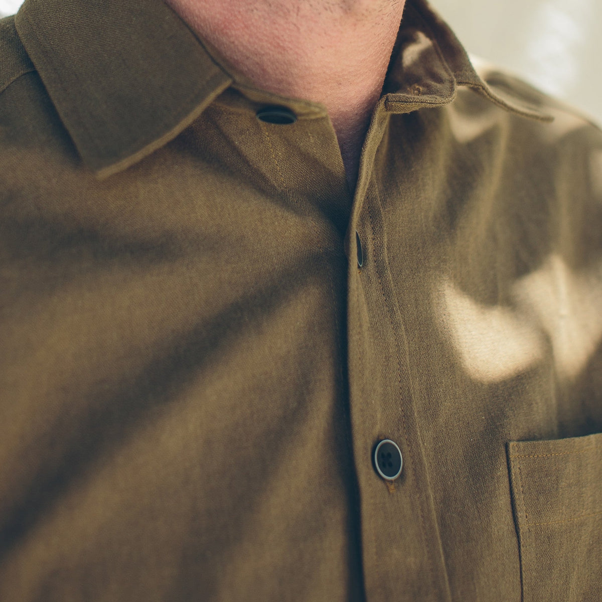 The Short Sleeve Mechanic in Tobacco