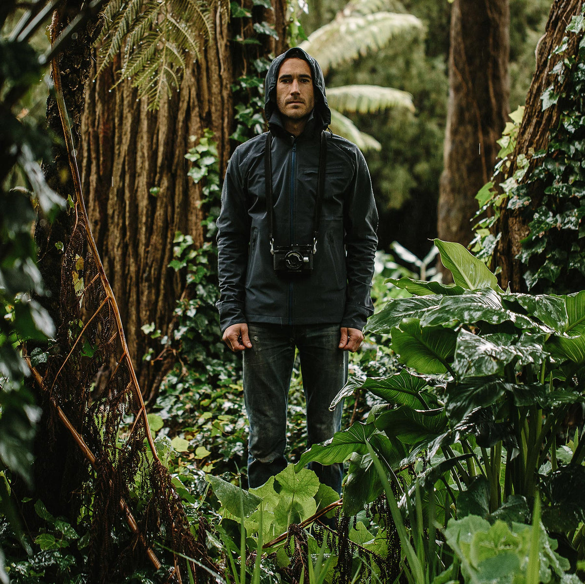 The Reyes Jacket in Dark Slate