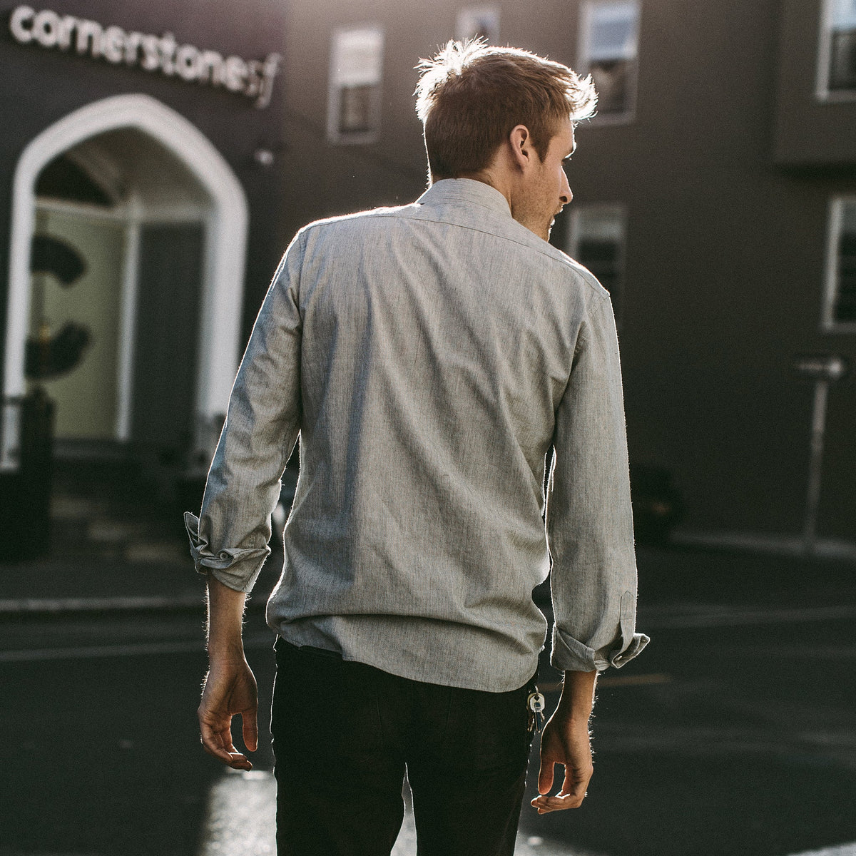The California in Olive Stripe
