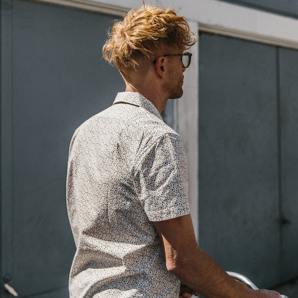 The Short Sleeve Hawthorne in California Poppy