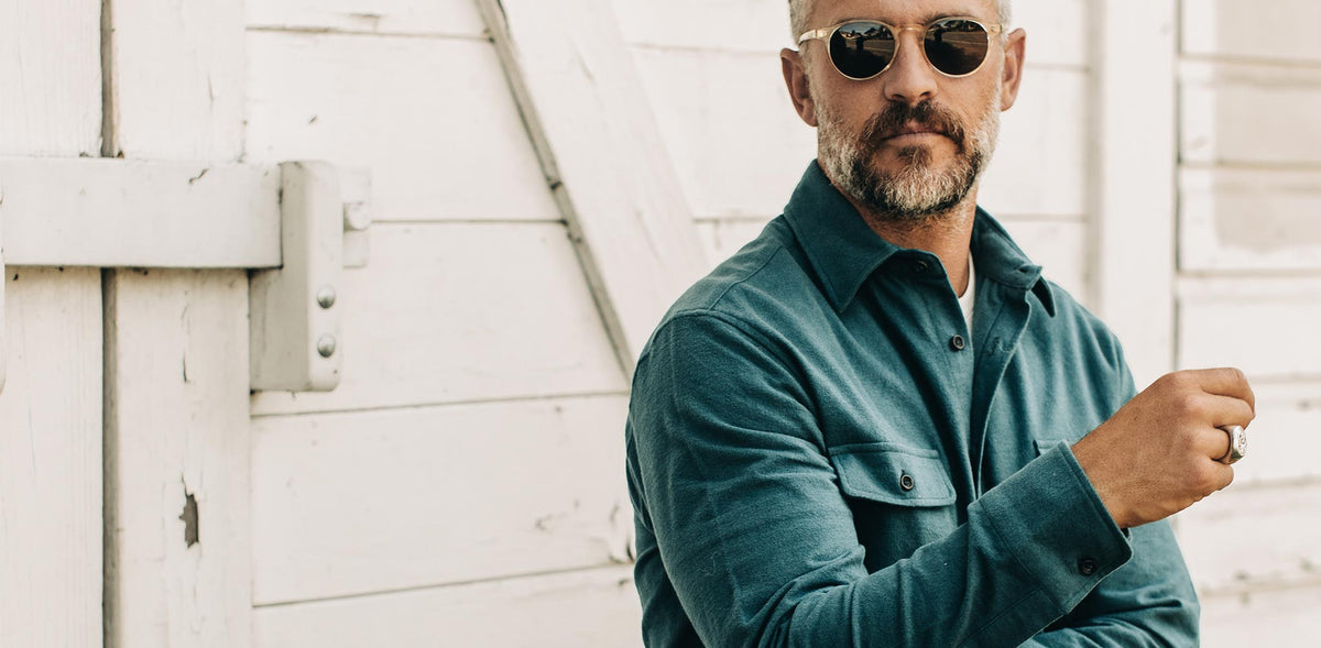 The Yosemite Shirt in Deep Ocean