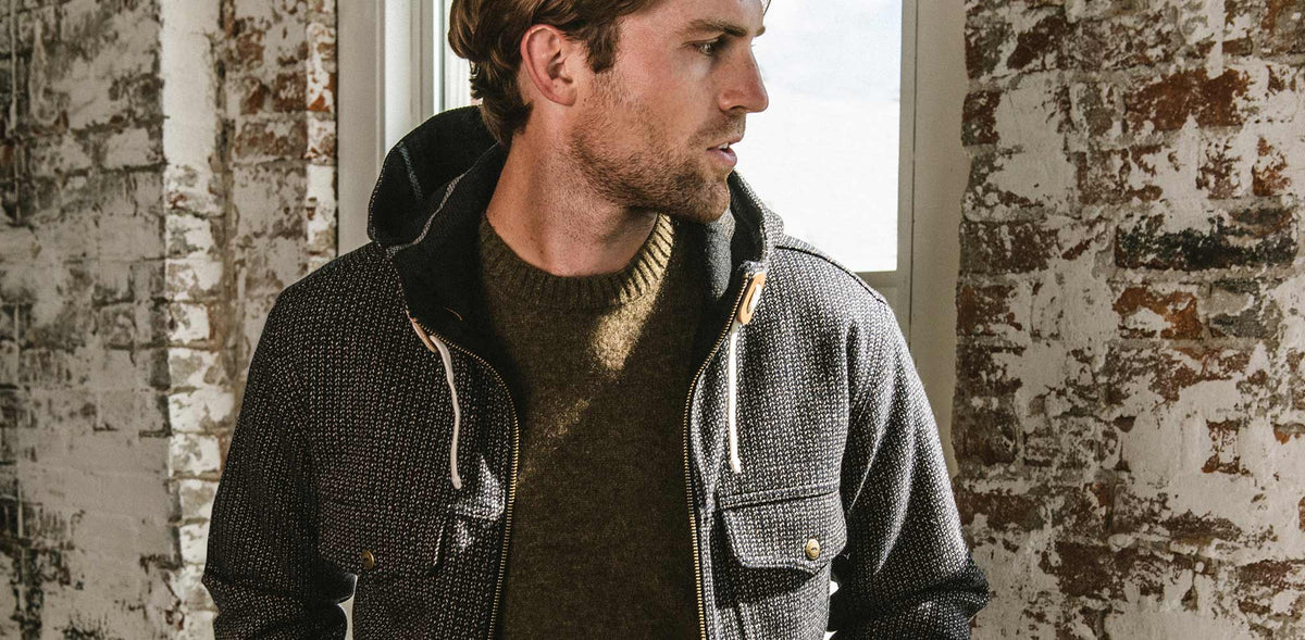 The Winslow Parka in Wool Beach Cloth