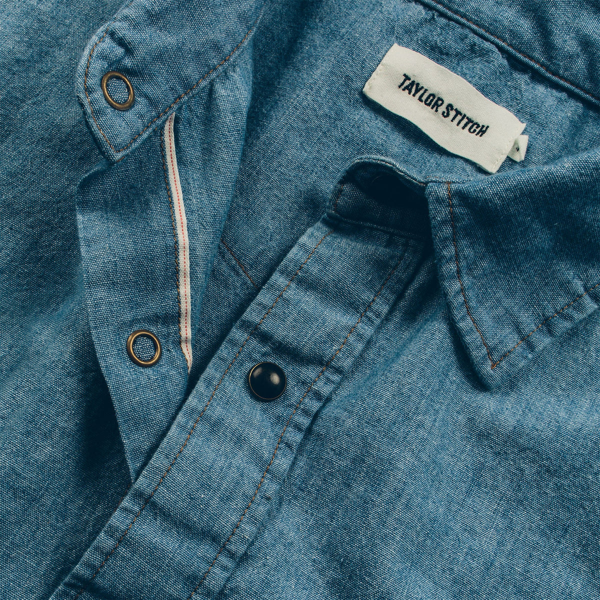 The Oxnard in Sun Bleached Chambray