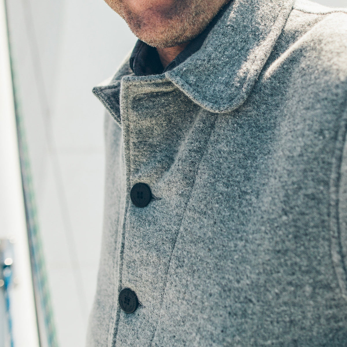 The Submariner in Ash Donegal Lambswool