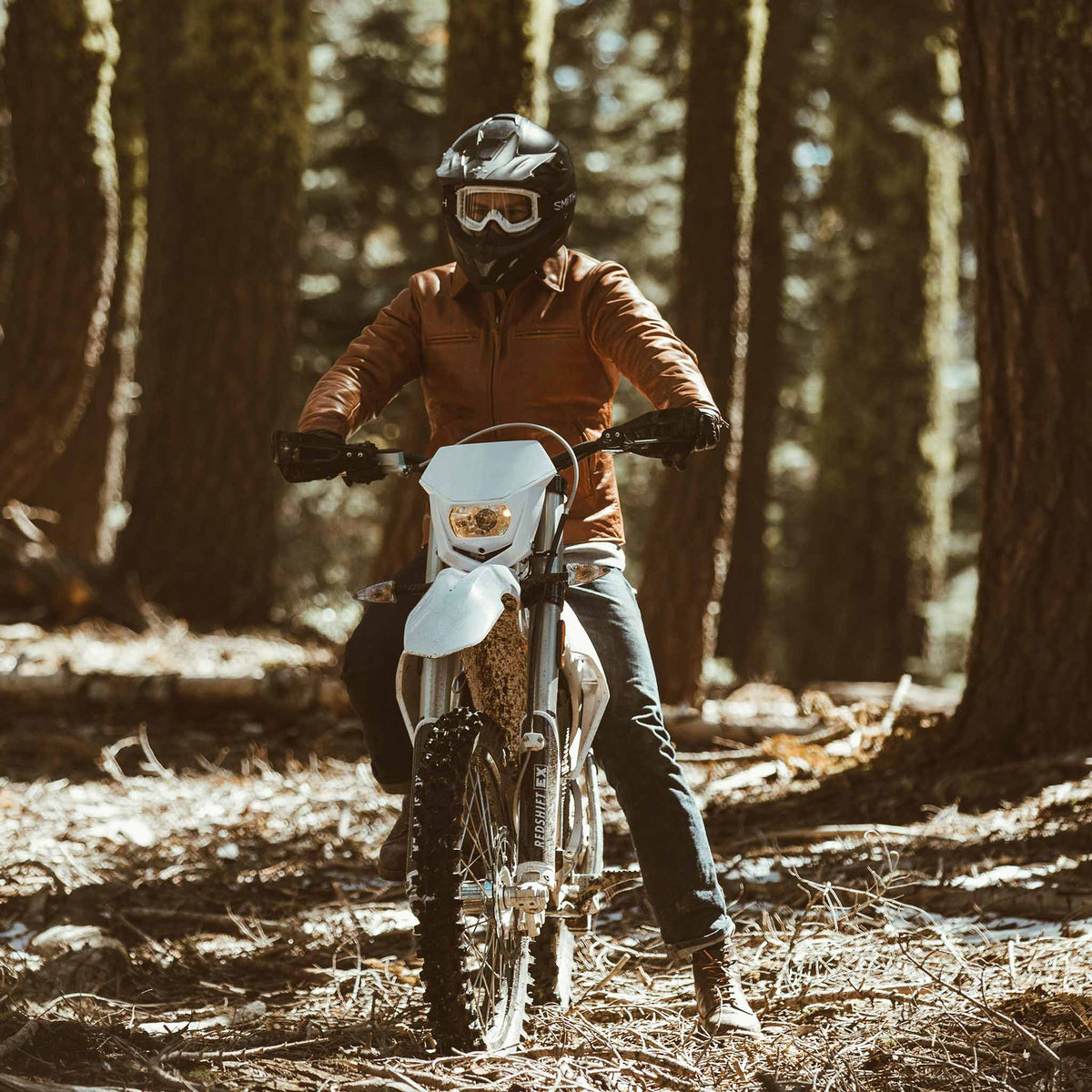 The Moto Jacket in Whiskey