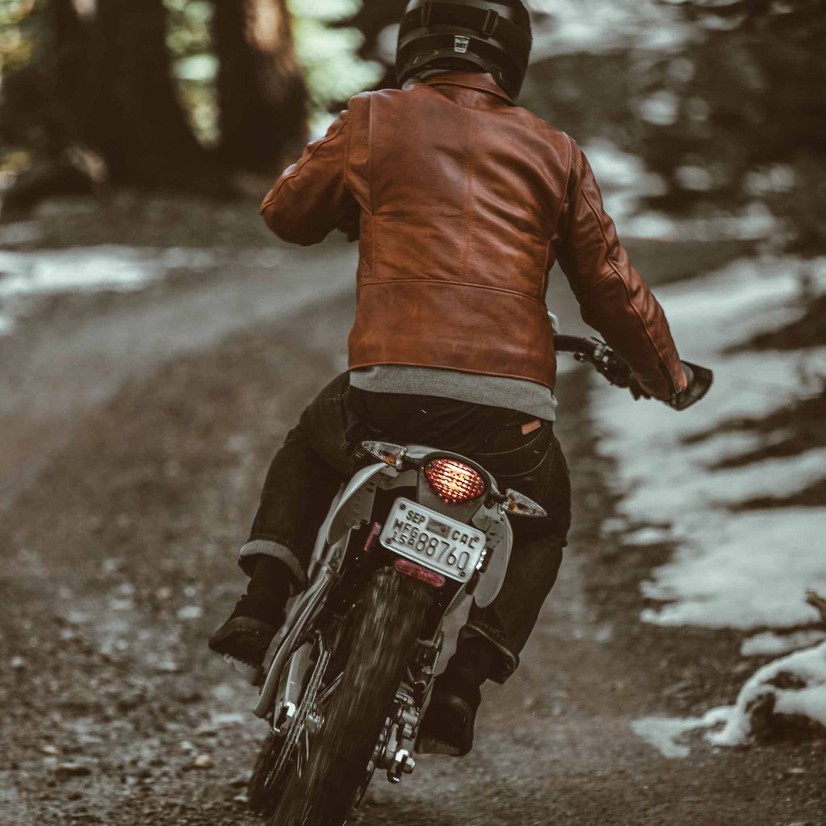 The Moto Jacket in Whiskey
