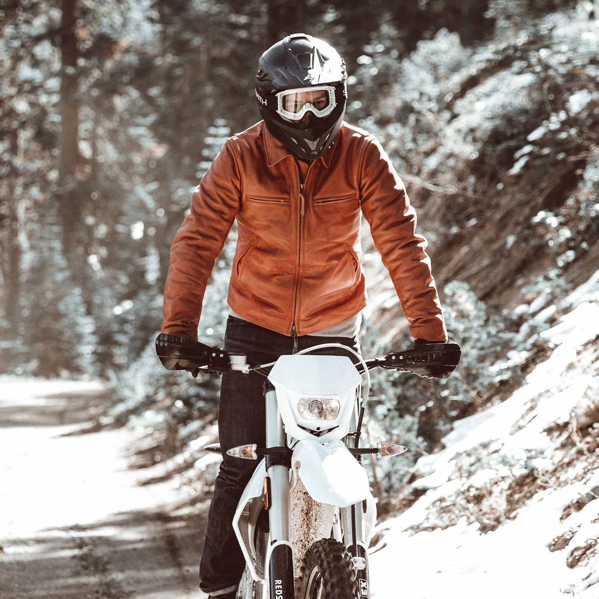 The Moto Jacket in Whiskey