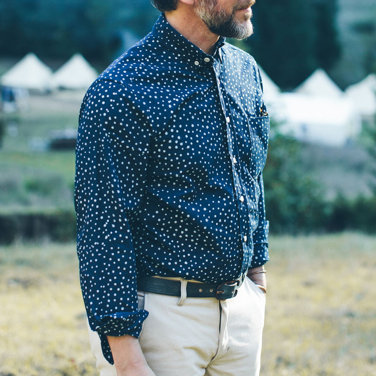 The Jack in Scatter Dot Batik