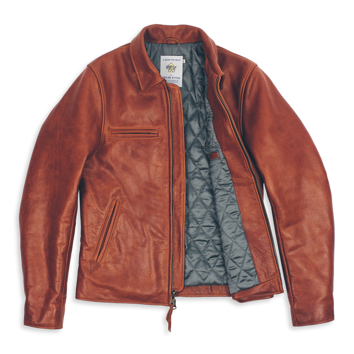The Moto Jacket in Whiskey