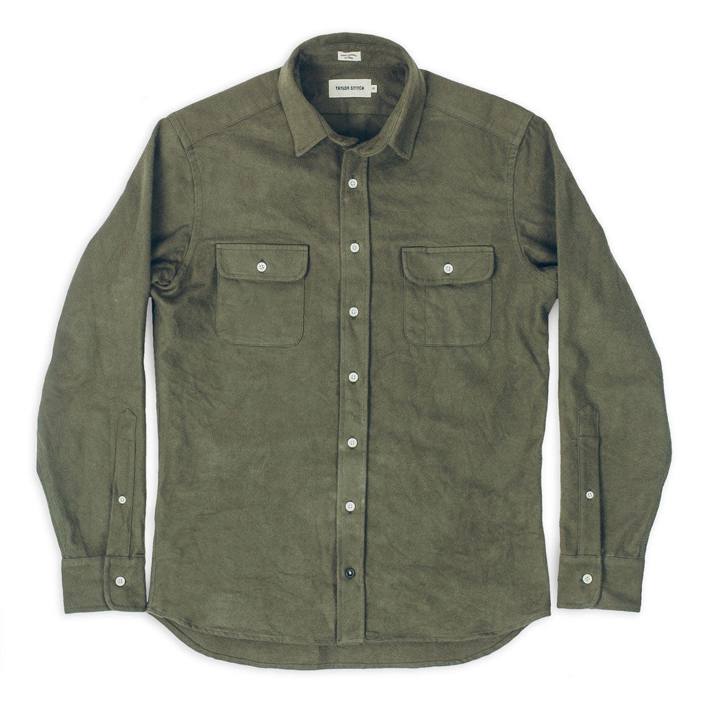 The Yosemite Shirt in Olive Drab