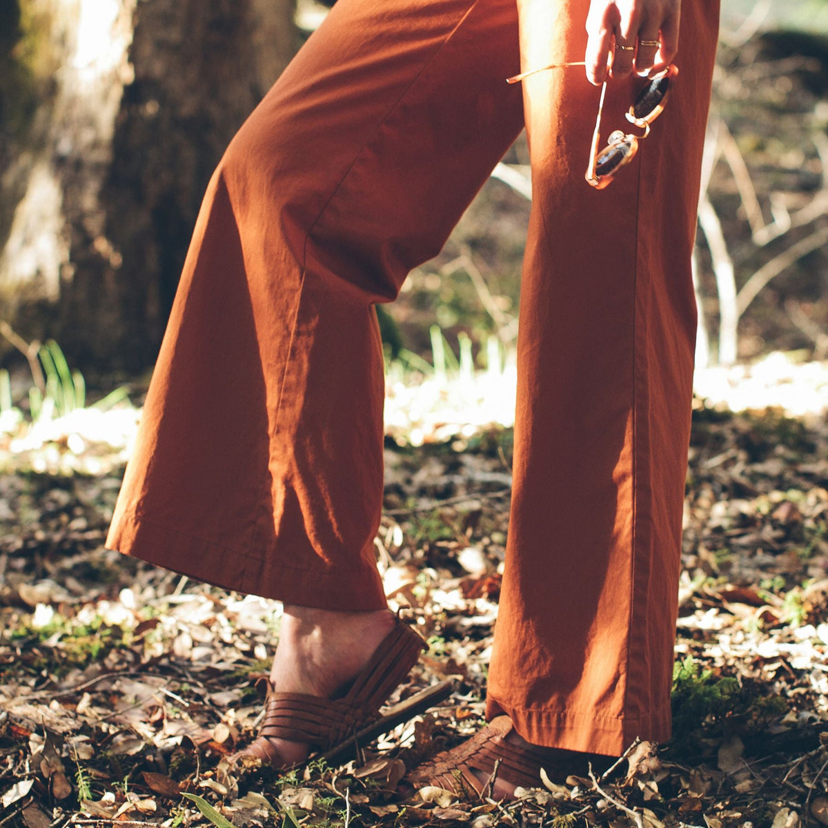 The Greenwich Pant in Rust