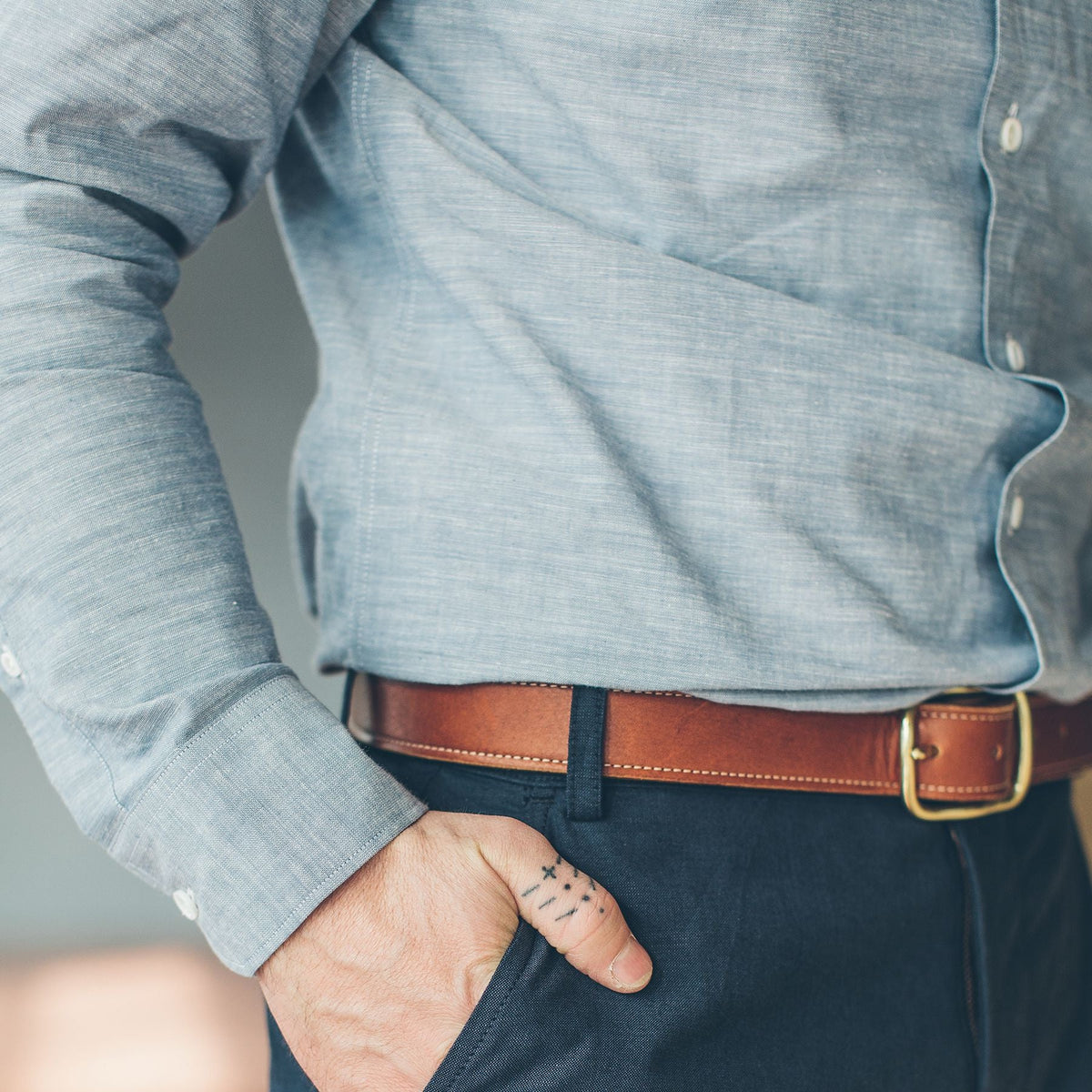 The Hyde in Blue Chambray