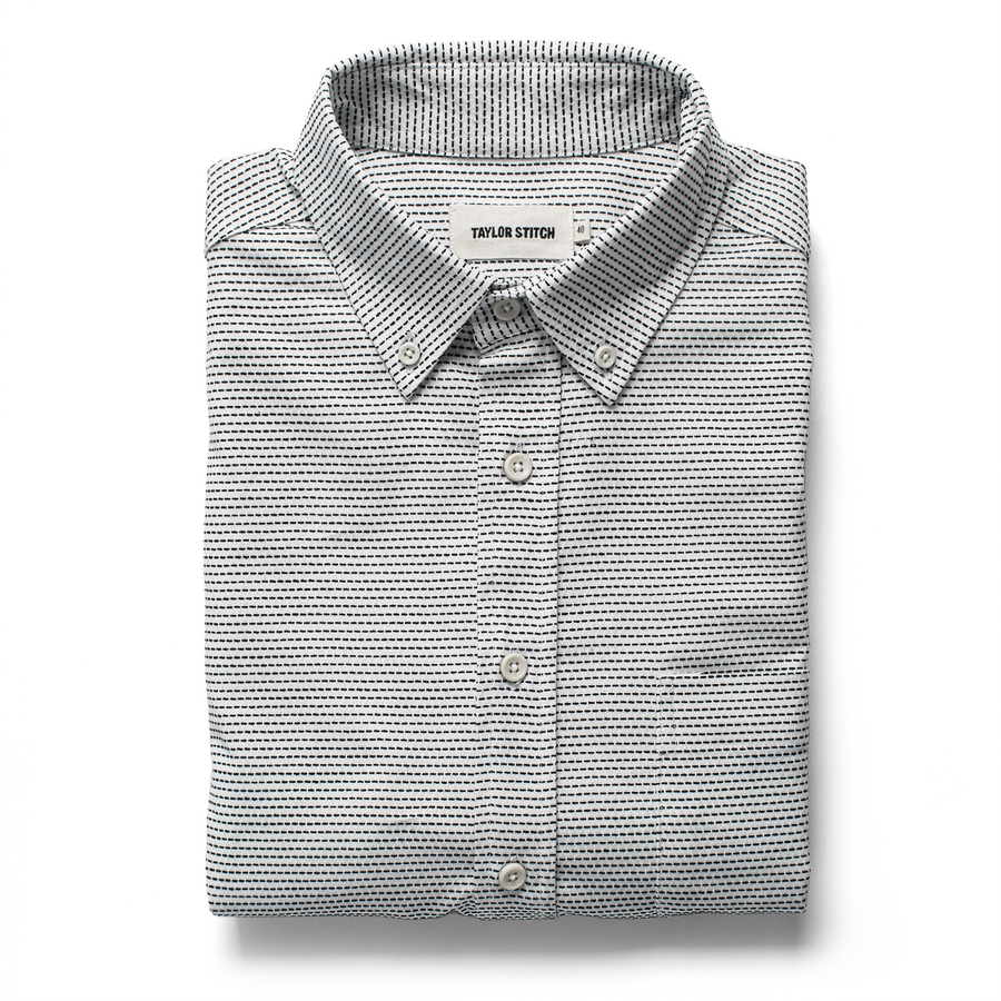 The Jack in White Reverse Jacquard