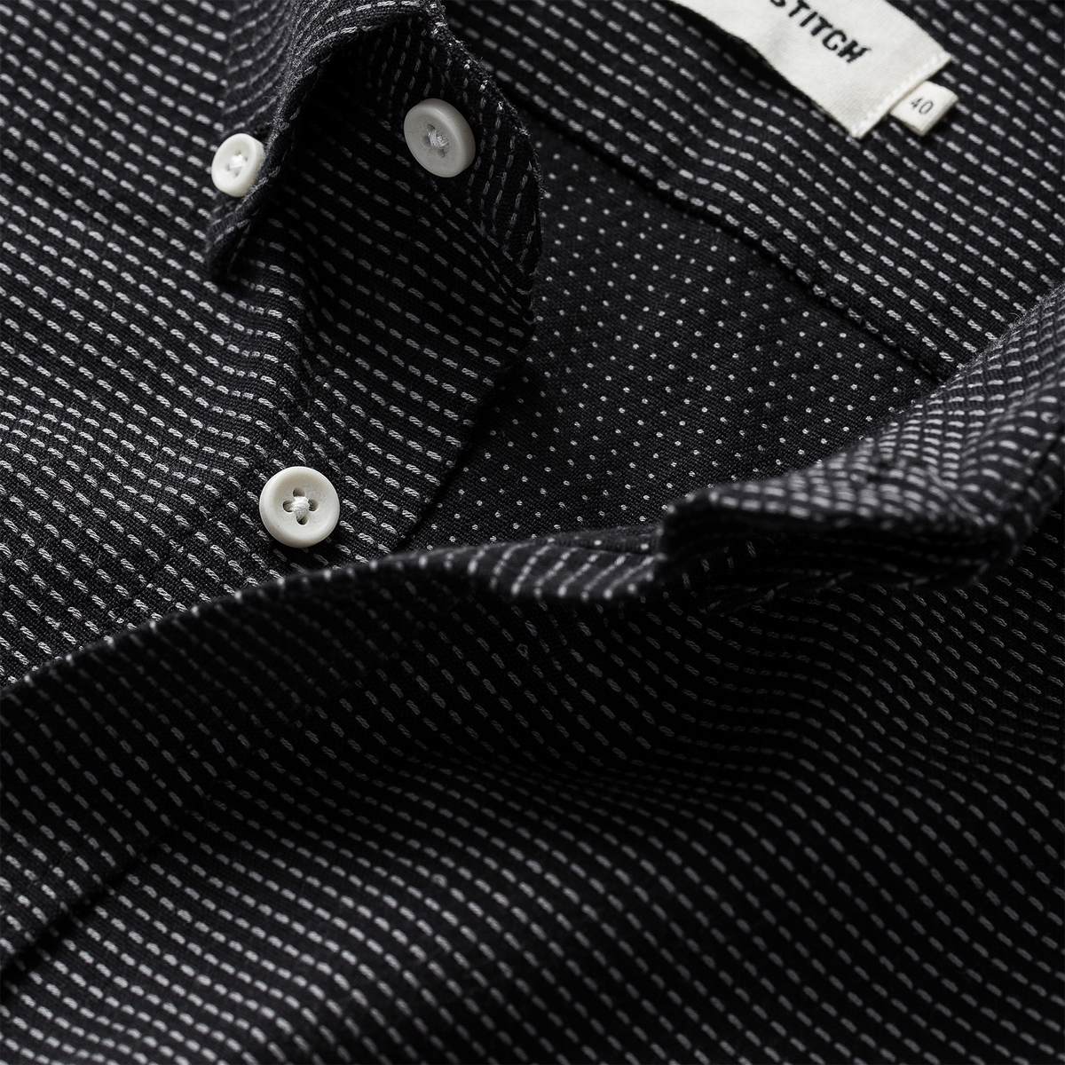 The Jack in Black Reverse Jacquard