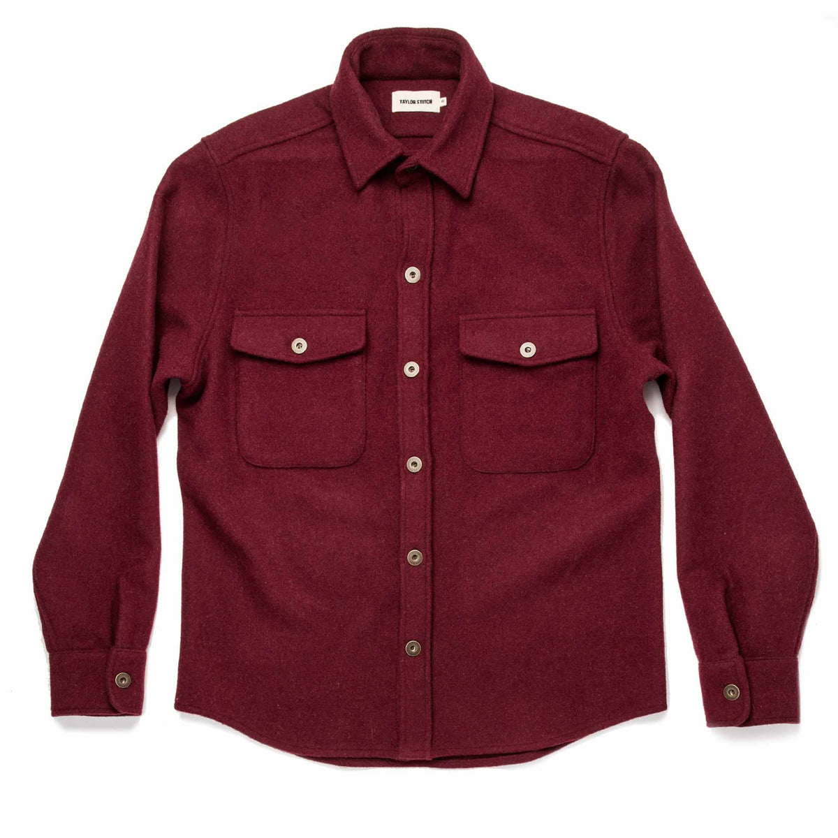 The Explorer Shirt in Burgundy