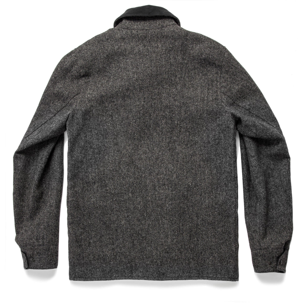 The Rover Jacket in Charcoal Birdseye Waxed Wool