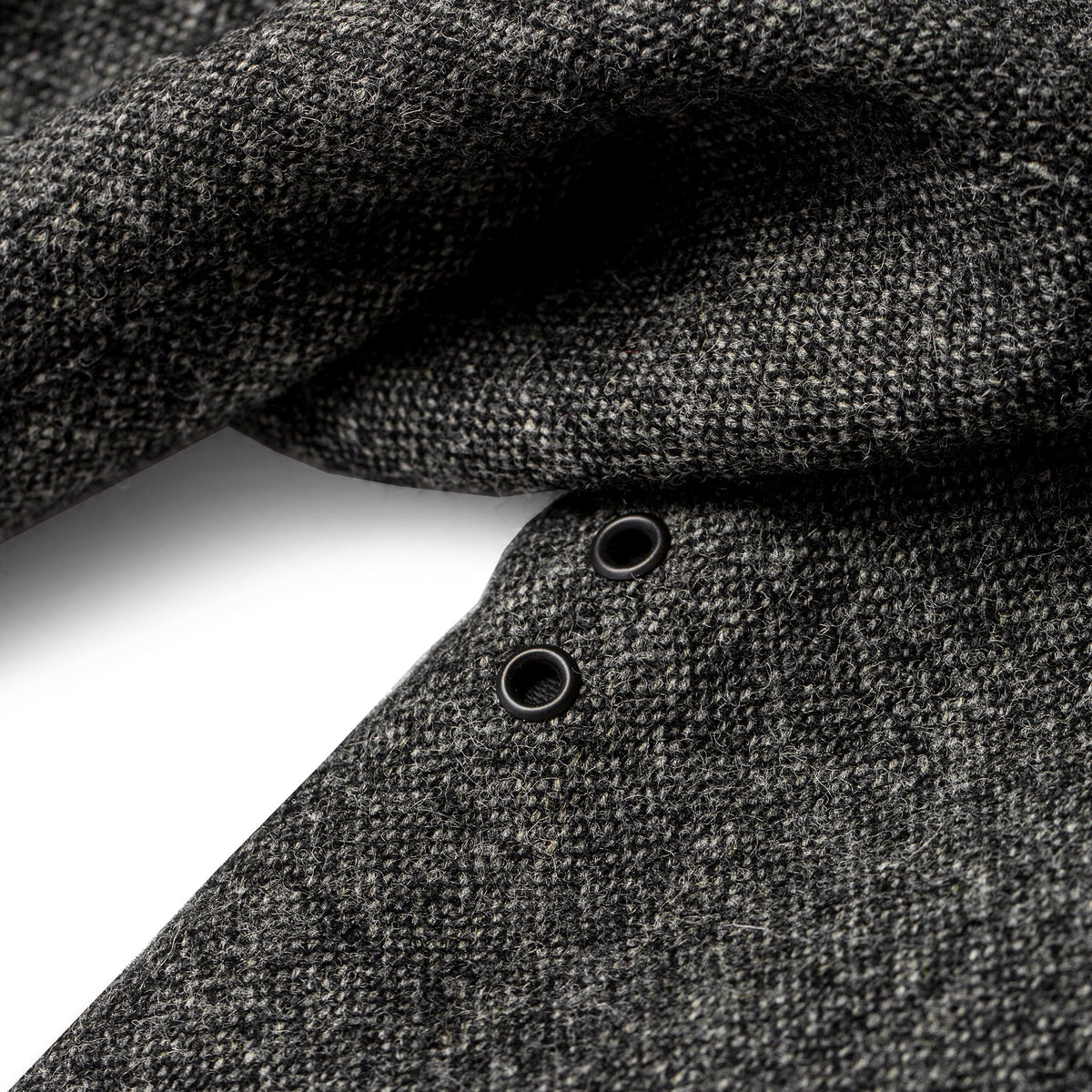 The Rover Jacket in Charcoal Birdseye Waxed Wool