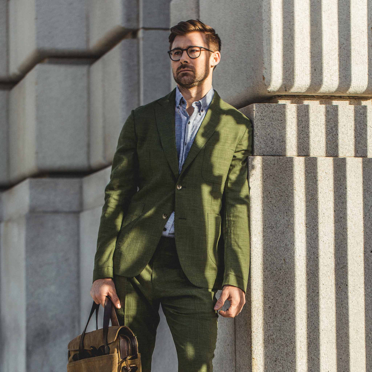 The Telegraph Jacket in Evergreen
