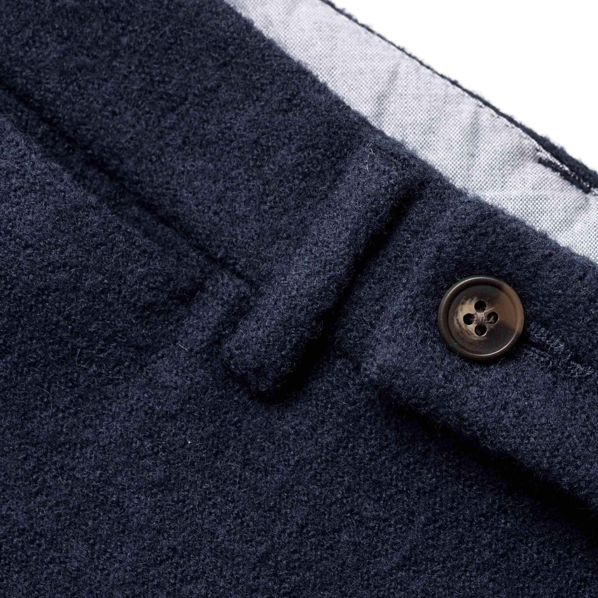 The Telegraph Trouser in Navy Boiled Wool
