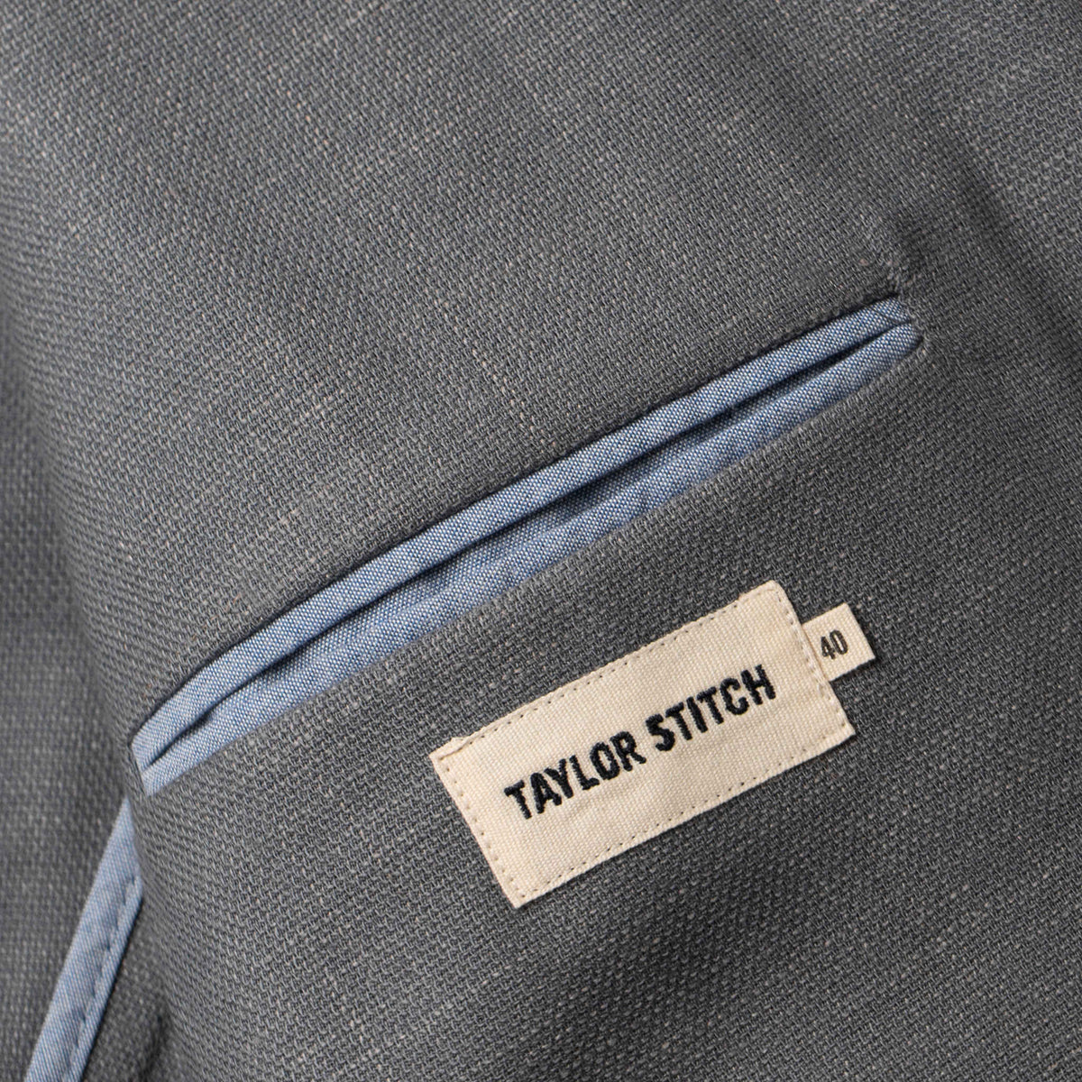 The Telegraph Jacket in Charcoal Slub