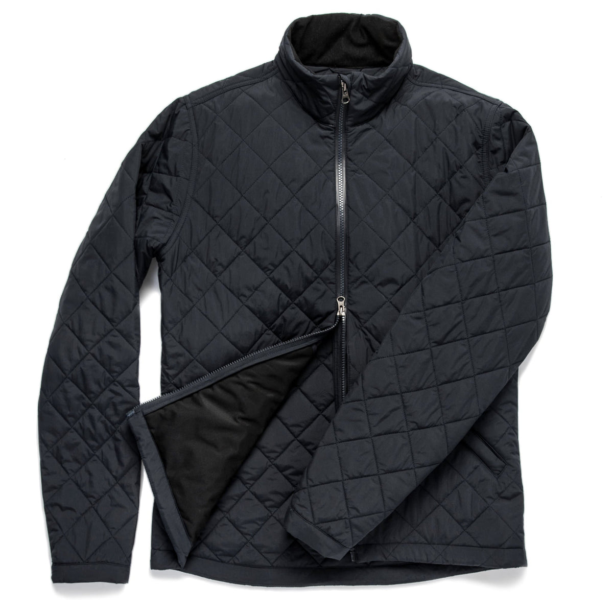 The Vertical Jacket in Navy